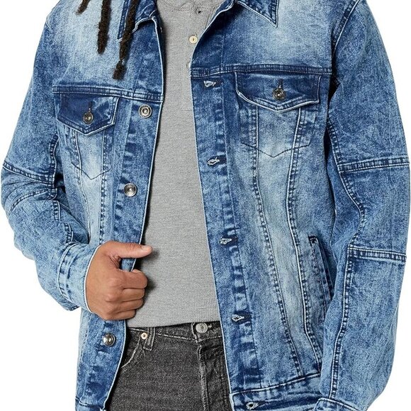 WT02 Other - WT02 Men's Denim and Twill Jacket Size L